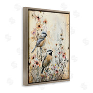 Arlington Prints | Sparrows Perched on Florals