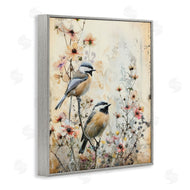 Arlington Prints | Sparrows Perched on Florals