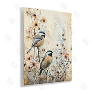 Arlington Prints | Sparrows Perched on Florals