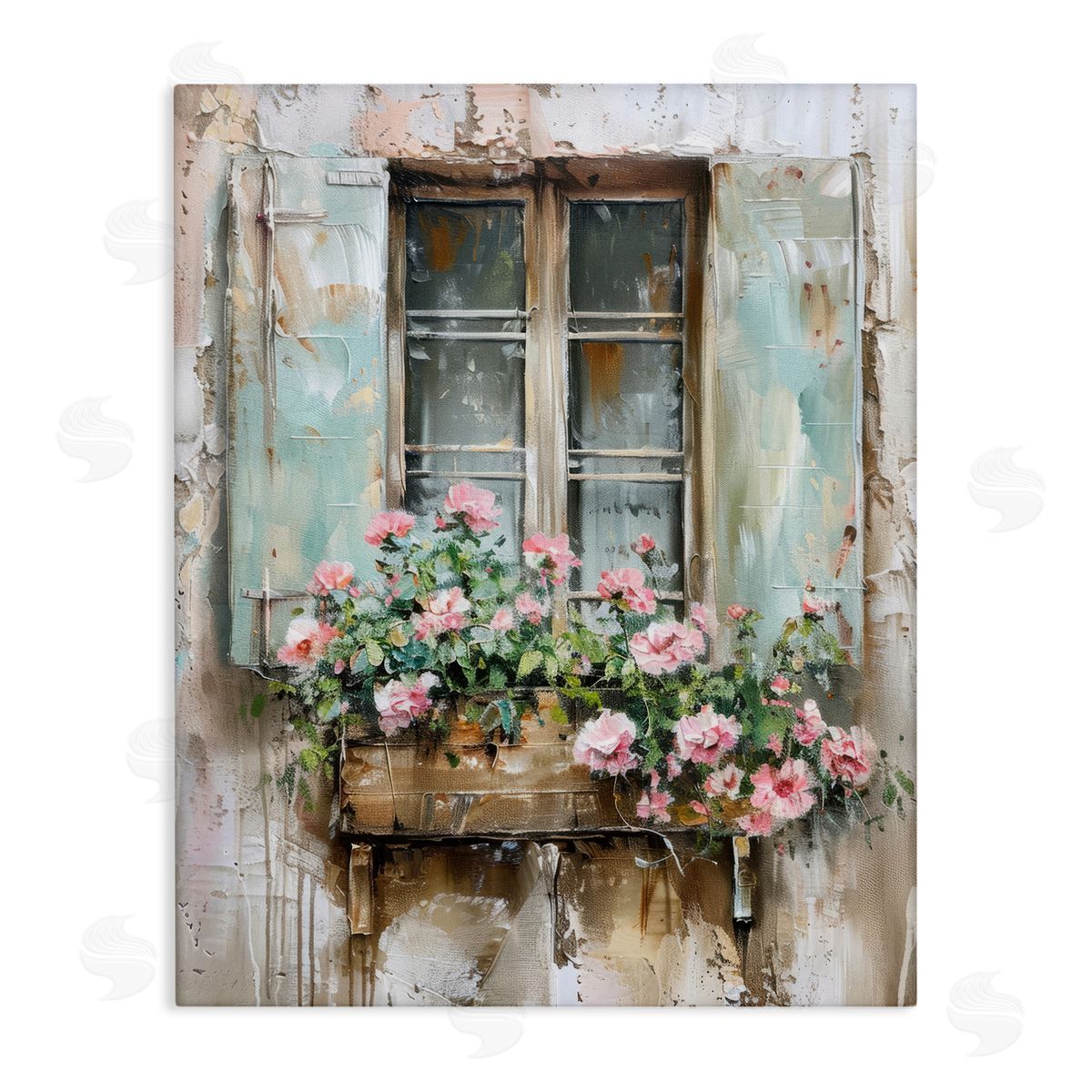 French Country Window Canvas Wall Art, Home Decor by Arlington Prints