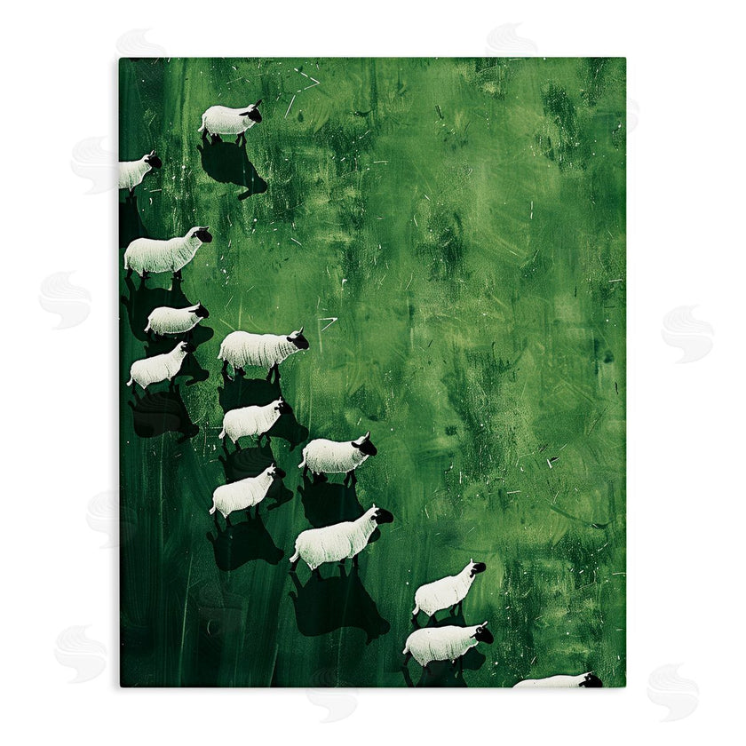 Arlington Prints | Wandering Sheep Abstraction