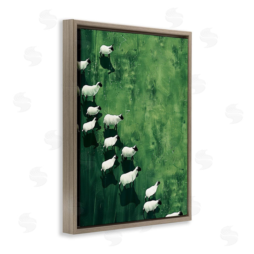 Arlington Prints | Wandering Sheep Abstraction