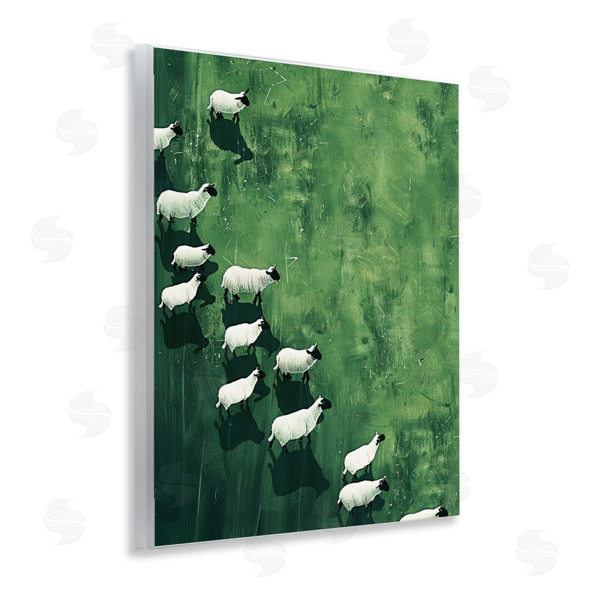 Arlington Prints | Wandering Sheep Abstraction