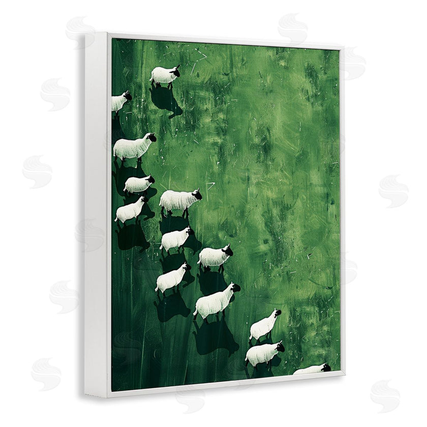 Arlington Prints | Wandering Sheep Abstraction