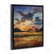 Arlington Prints | American Barn at Sunset