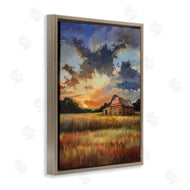 Arlington Prints | American Barn at Sunset