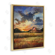 Arlington Prints | American Barn at Sunset