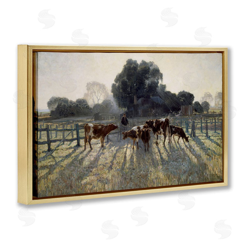 Arlington Prints | Elioth Gruner Morning Cows