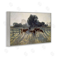 Arlington Prints | Elioth Gruner Morning Cows