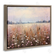 Arlington Prints | Neutral Tone Wildflower Field