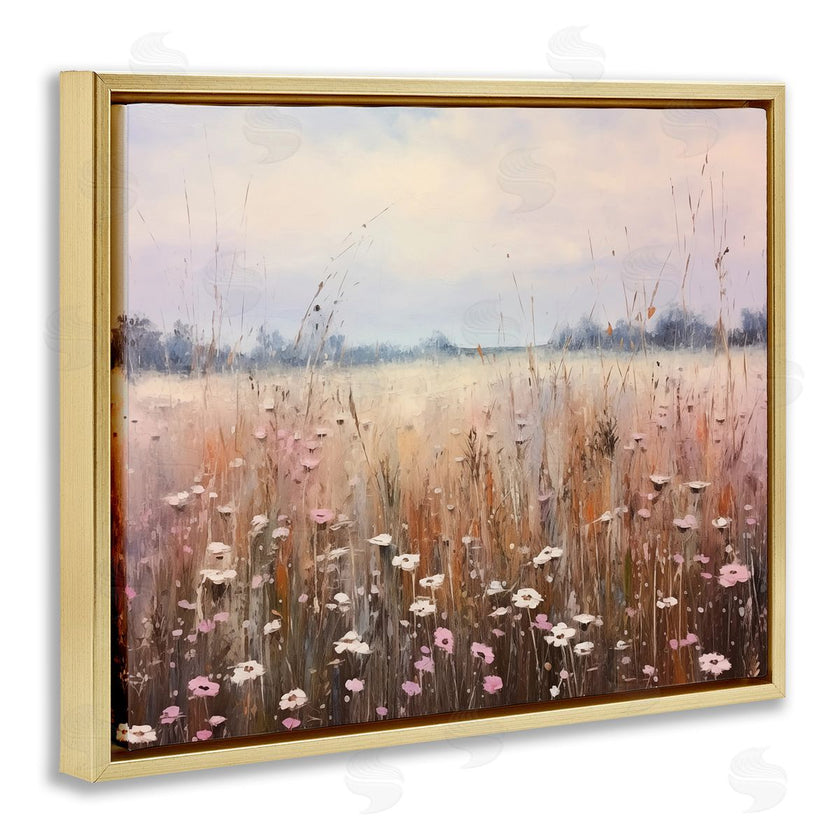 Arlington Prints | Neutral Tone Wildflower Field