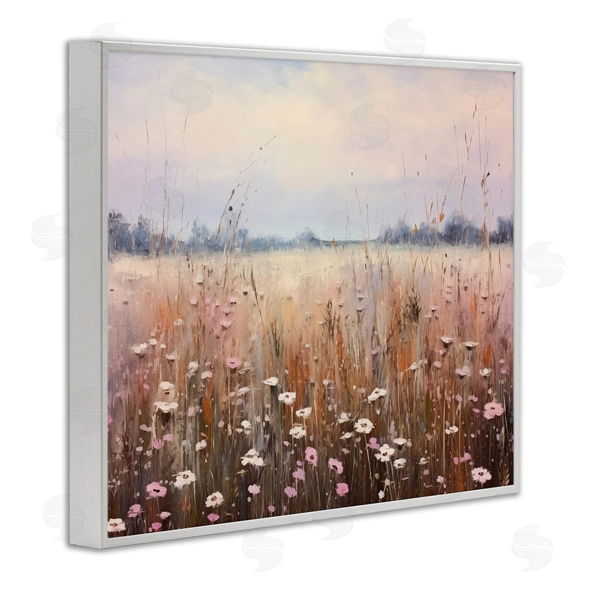 Arlington Prints | Neutral Tone Wildflower Field