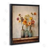 Arlington Prints | Rustic Spring Flowers Shelf