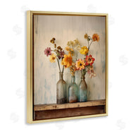 Arlington Prints | Rustic Spring Flowers Shelf