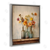 Arlington Prints | Rustic Spring Flowers Shelf