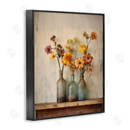 Arlington Prints | Rustic Spring Flowers Shelf