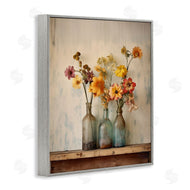 Arlington Prints | Rustic Spring Flowers Shelf