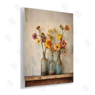 Arlington Prints | Rustic Spring Flowers Shelf