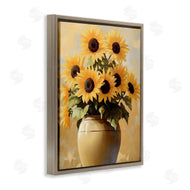 Franklyn Gregory | Sunflower Pot Still Life