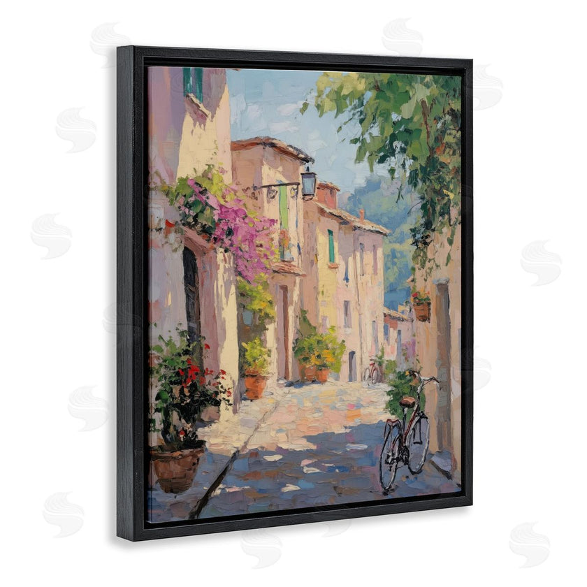 Nini Art | Cobblestone Path City Architecture
