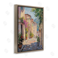 Nini Art | Cobblestone Path City Architecture
