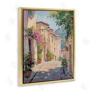 Nini Art | Cobblestone Path City Architecture