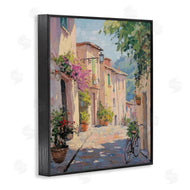Nini Art | Cobblestone Path City Architecture