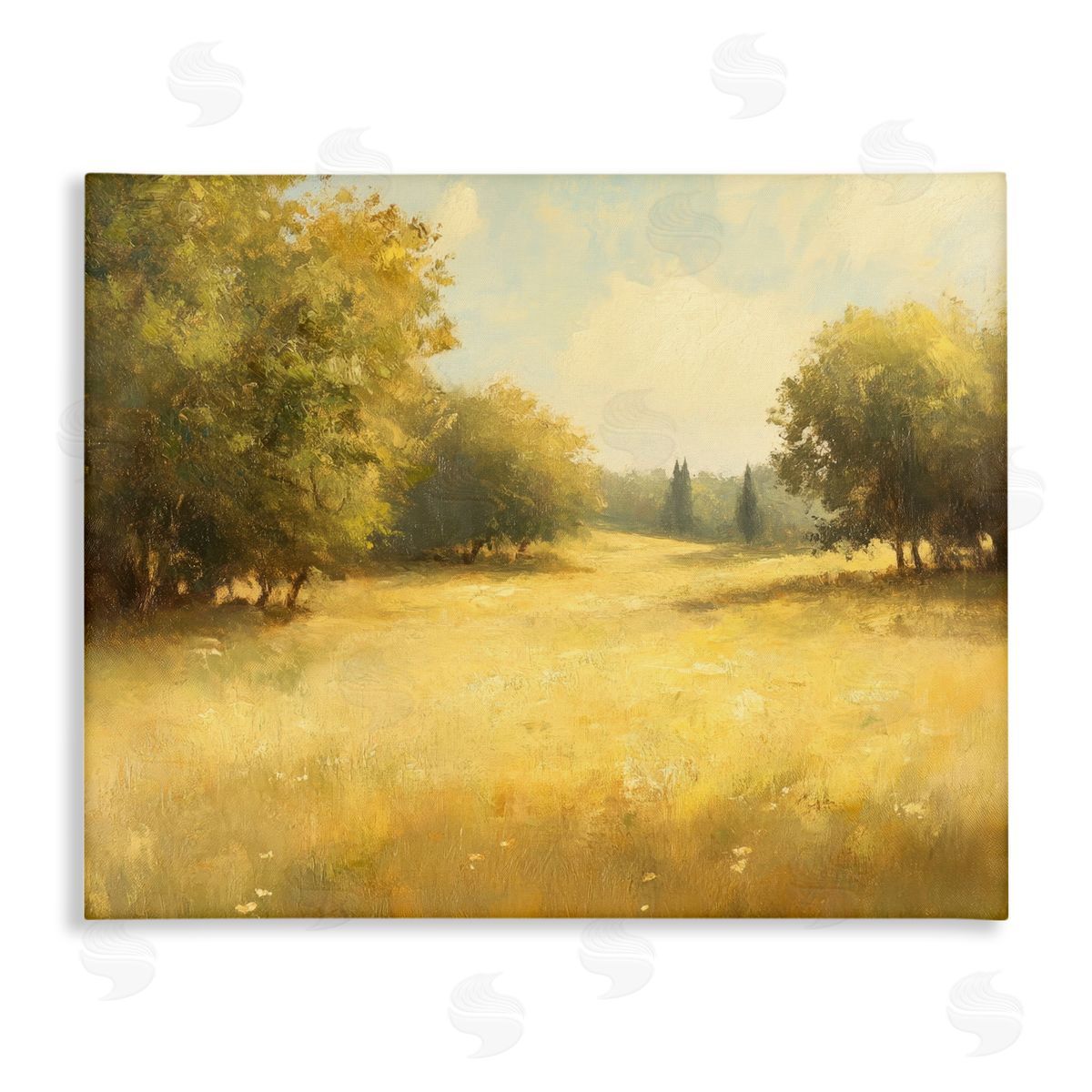 Calming Countryside Nature Canvas Wall Art, Home Decor by Petal Prints Design