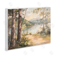 Petal Prints Design | Peaceful Lakeside Landscape