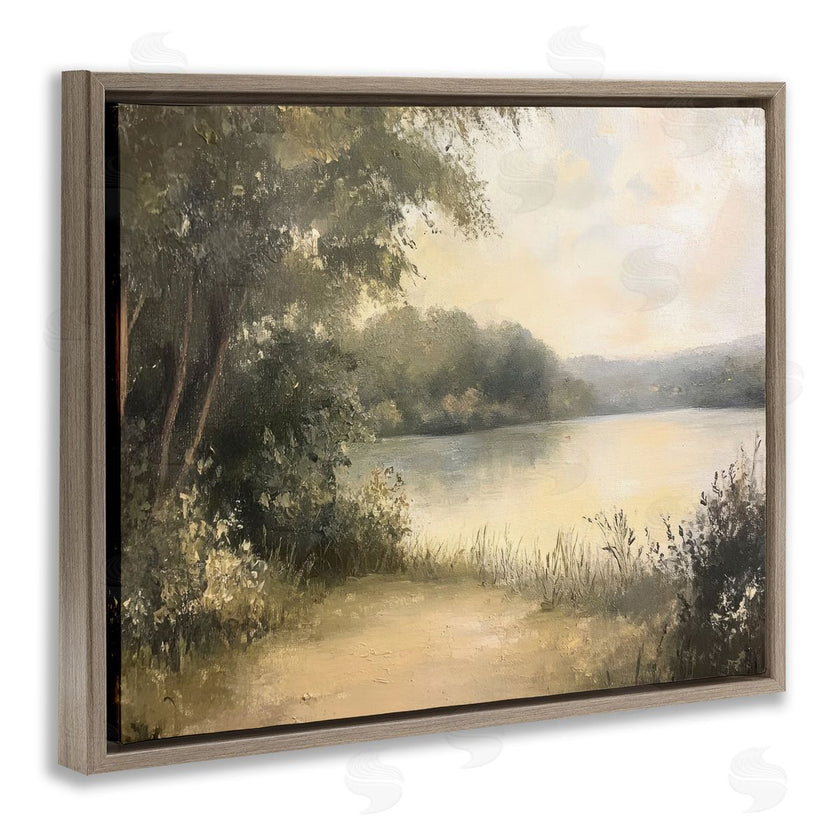 Petal Prints Design | Shore of Peaceful Lake