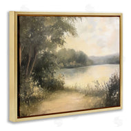 Petal Prints Design | Shore of Peaceful Lake