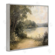Petal Prints Design | Shore of Peaceful Lake