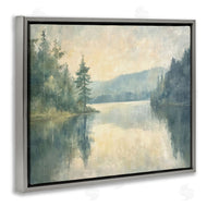 Petal Prints Design | Mountain's Reflection Landscape