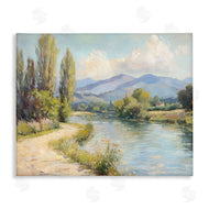 Petal Prints Design | Along The Mountain River
