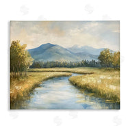 Petal Prints Design | River Bend with Tall Grass