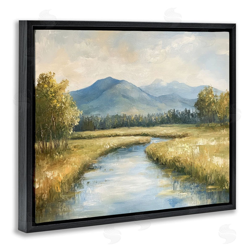 Petal Prints Design | River Bend with Tall Grass