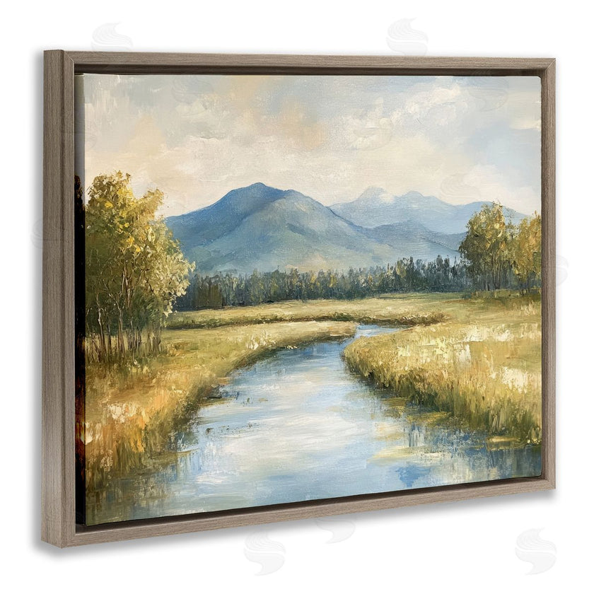 Petal Prints Design | River Bend with Tall Grass