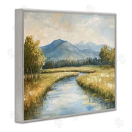 Petal Prints Design | River Bend with Tall Grass