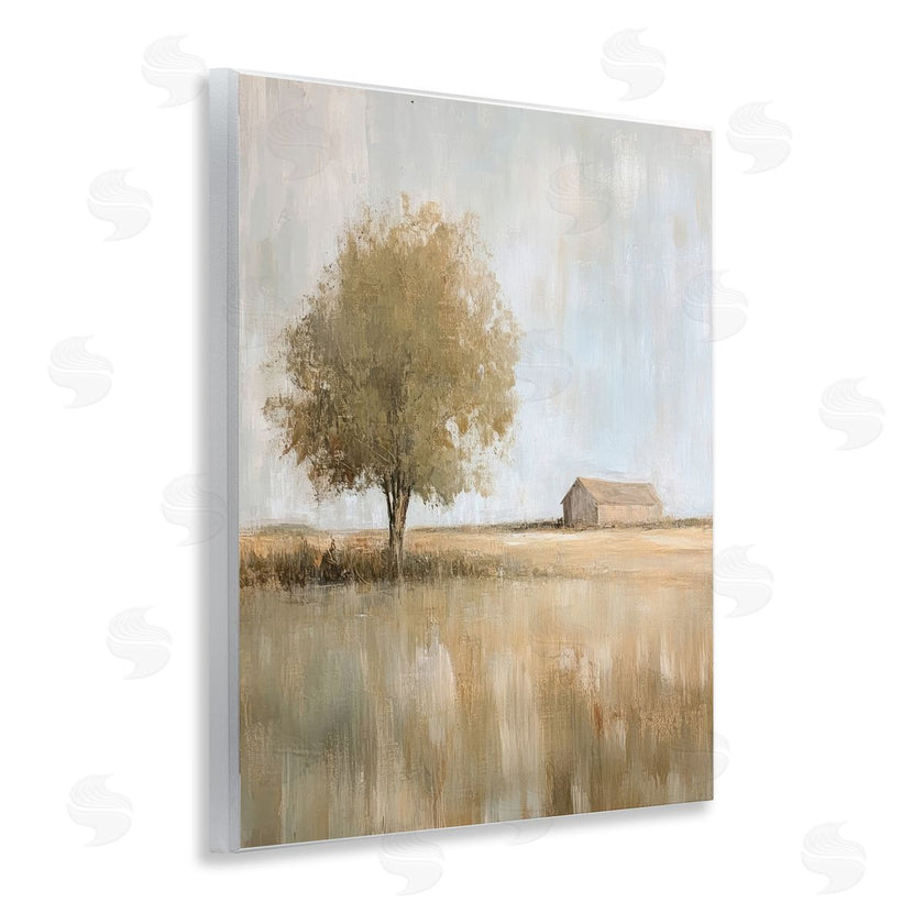 Petal Prints Design | Distant Barn and Lone Tree