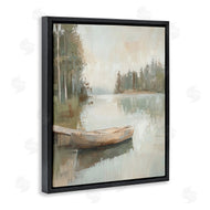 Petal Prints Design | Canoe at Quiet Dock