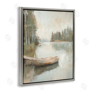 Petal Prints Design | Canoe at Quiet Dock