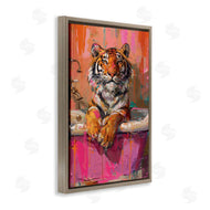LSR Design Studio | Fresh Abstraction Tiger in Bathtub