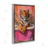 LSR Design Studio | Fresh Abstraction Tiger in Bathtub