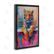 LSR Design Studio | Bathing Tiger in Bright Tub
