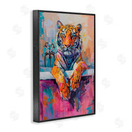 LSR Design Studio | Bathing Tiger in Bright Tub