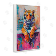 LSR Design Studio | Bathing Tiger in Bright Tub