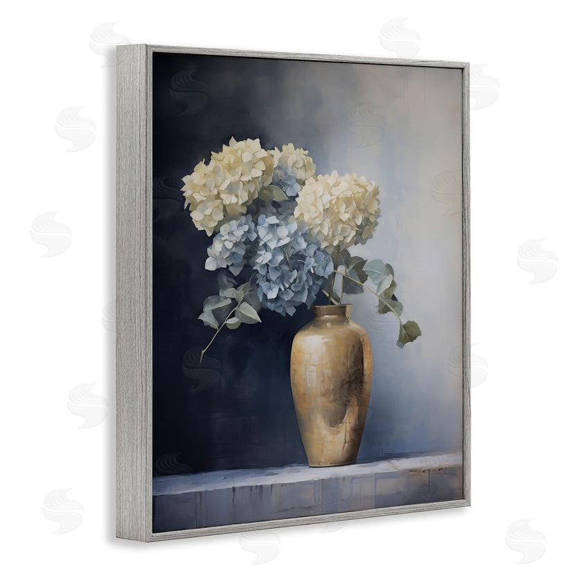 Arlington Prints | Subtle Hydrangeas in Vase