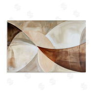 LSR Creative Studio | Curved Neutral Tones Abstraction