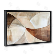 LSR Creative Studio | Curved Neutral Tones Abstraction