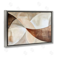 LSR Creative Studio | Curved Neutral Tones Abstraction